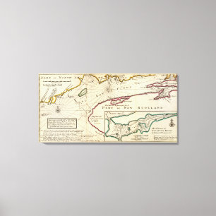 Toile Baie de Fundy et port d'Annapolis royal