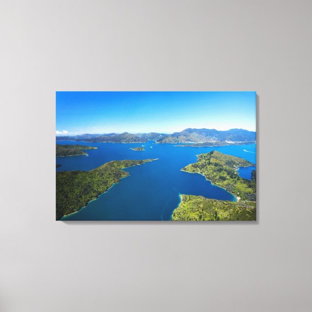 Toile Baie de Torea, baie de la Reine-Charlotte, Marlbor (Recto)
