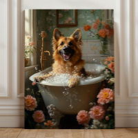 Bain de Berger Allemand, Salle de bain fantaisiste