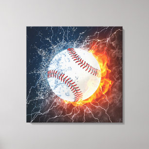 Toile Balle de baseball