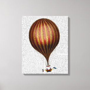 Toile Ballon à air chaud de ballon royal de Nassau