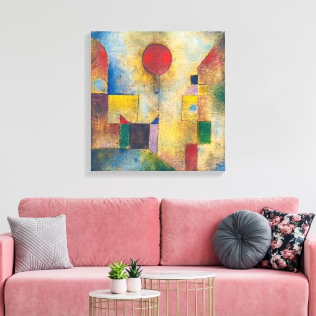 Toile Ballons rouges | Paul Klee | (Insitu(Salon))