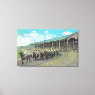 Toile Bande célèbre de cowboy au rassemblement
