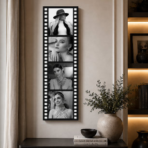Toile Bande de film personnalisée avec photo - Mur d'art