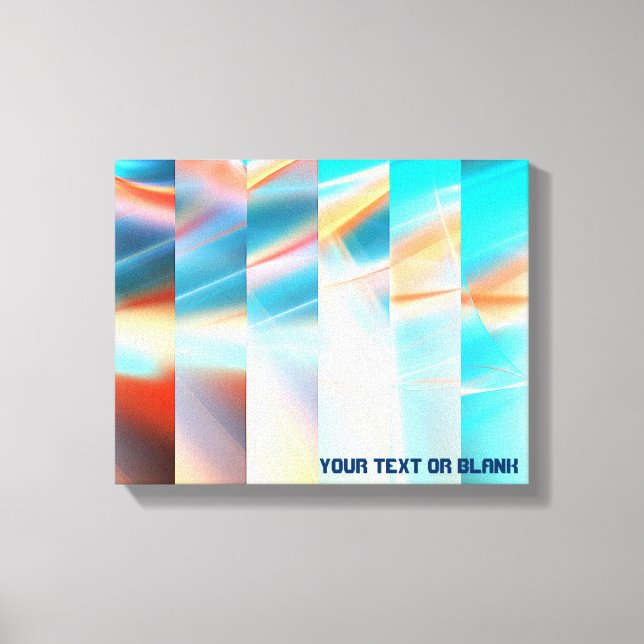 Toile Bandes du coucher du soleil (Recto)