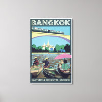 Bangkok, Thaïlande Vintage voyage