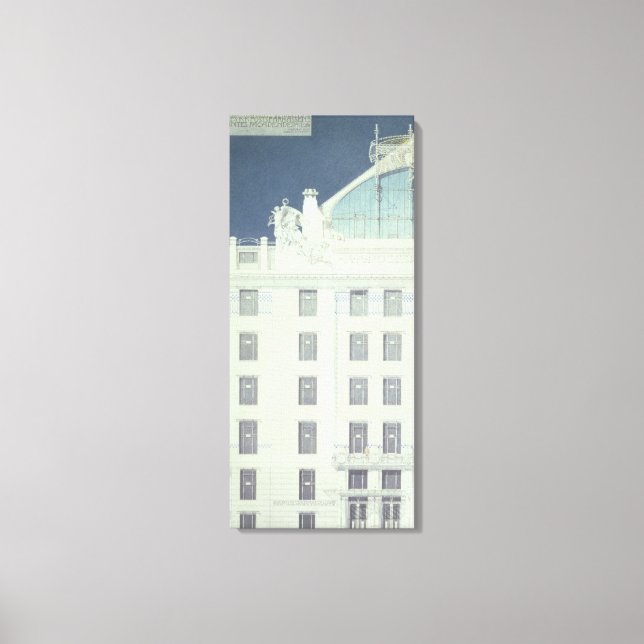 Toile Banque d'épargne des postes, Vienne (Recto)