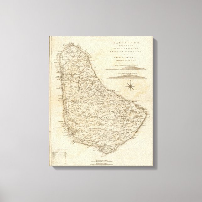Toile Barbades (Recto)
