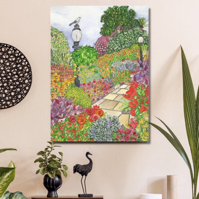 Toile Bartholdi Park Washington DC | Mockingbird Gardens (Créateur téléchargé)