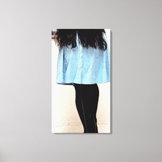 Toile Bas Et Longs Cheveux (Recto)