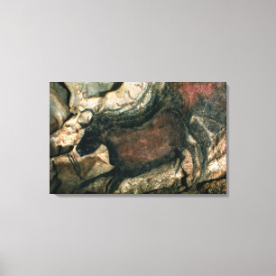 Toile Basculez la peinture d'un taureau noir, c.17000