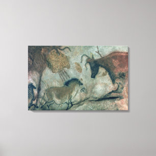 Toile Basculez la peinture montrant un cheval et une