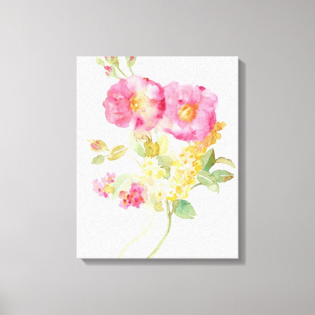 Toile Basière blanche sur bleu (Recto)