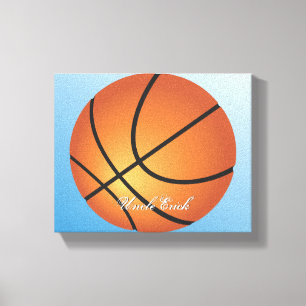 Toile Basket-ball Image 🏀 Monogramme Budget spécial