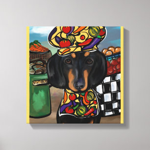 Toile Basset allemand