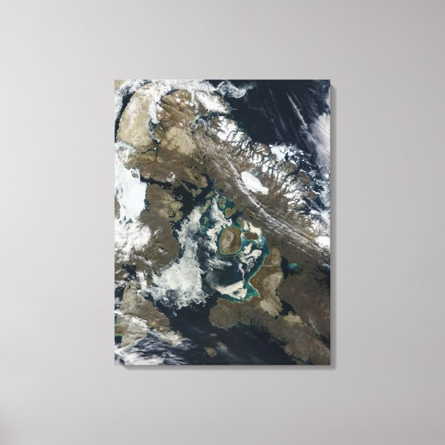 Toile Bassin de Foxe, Nord du Canada (Recto)