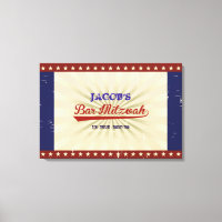 Bat mitzvah de la barre de BASEBALL vintage Connex