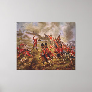 Toile Bataille de colline de soute par Edouard Percy