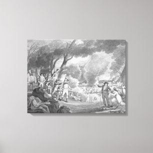Toile Bataille de Lexington