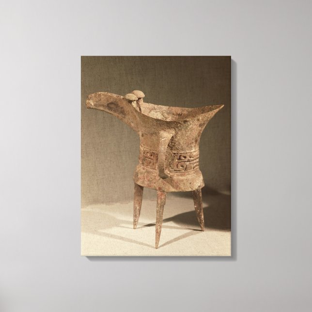 Toile Bateau à trois pattes pour le chauffage du vin (Recto)