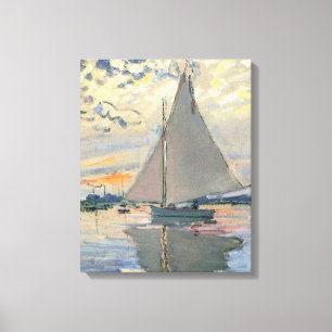 Toile Bateau à voile de Monet Impressionnisme français A