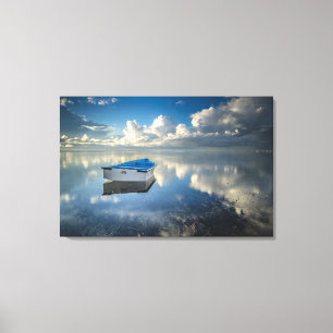 Toile Bateau De Ligne Sur L'Eau