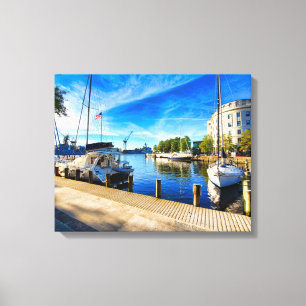 Toile Bateaux dans le centre-ville de Portsmouth, Virgin