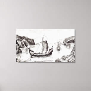 Toile Bateaux de Viking