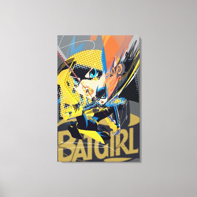 Toile Batgirl Swning Kick (Recto)