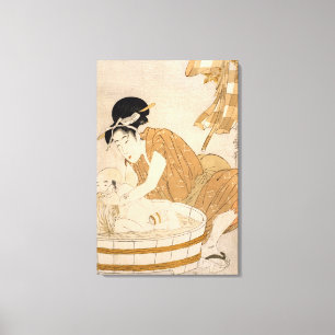 Toile Bath, période d'Edo