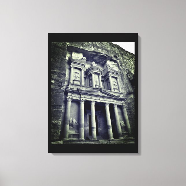 Toile Bâtiment Petra Treasury (Recto)