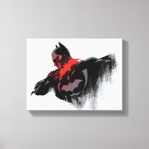 Toile Batman Batarang cramoisi