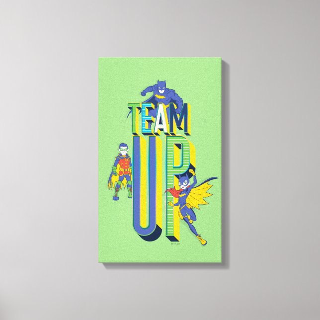 Toile Batman | Team Up (Recto)