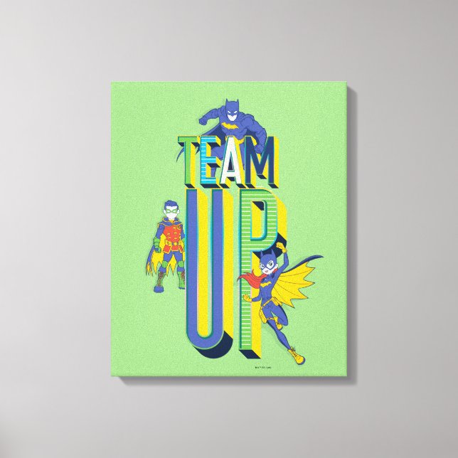 Toile Batman | Team Up (Recto)
