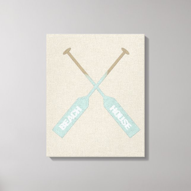 Toile Beach House Oars (Recto)