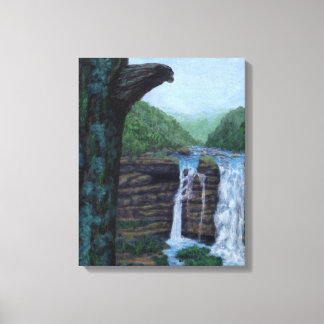 Toile Bear Falls Waterfall peinture