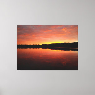 Toile Beau lac Kensington à Sunrise Canvas