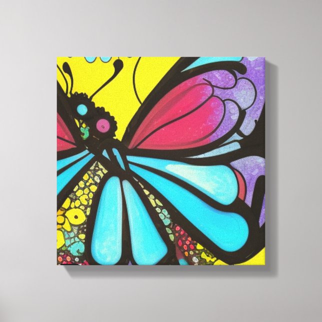 Toile Beau Papillon (Recto)