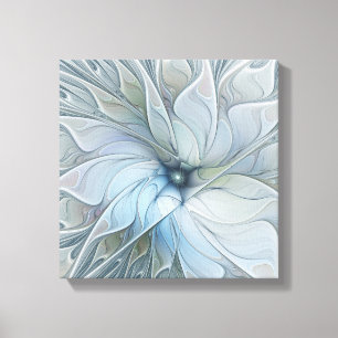 Toile Beauté Élégante Fleur d'Art Abstrait Moderne Fract