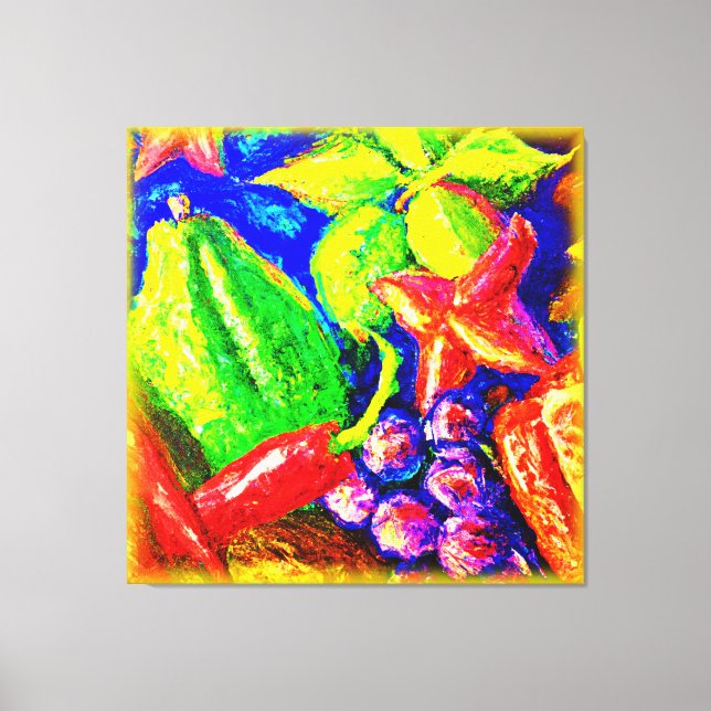 Toile Beautifil Et Des Étoiles Fruiteuses. Commandez dès (Recto)