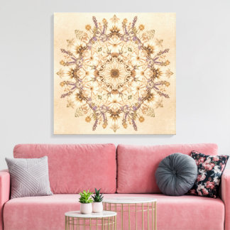 Toile "Beautiful Sacred Mandala Wall Art