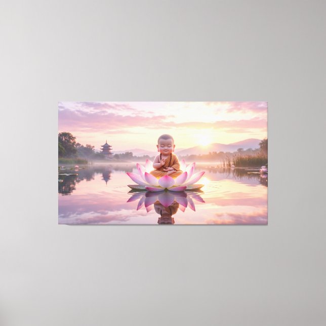 Toile Bébé Bouddha (Recto)