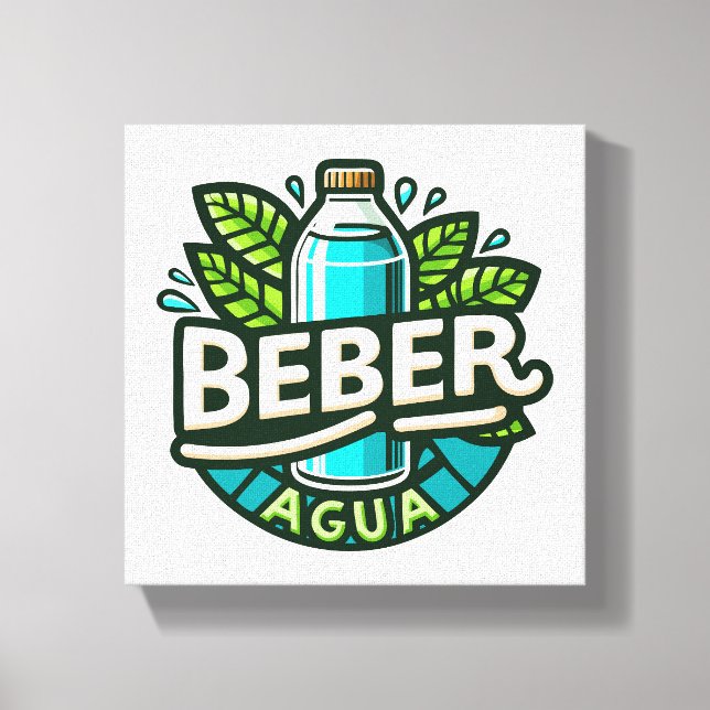 Toile Beber agua (Recto)