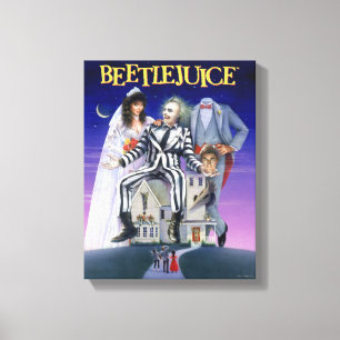 Toile Beetlejus   Affiche théâtrale