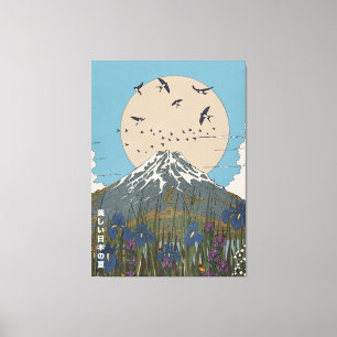 Toile Bel été japonais