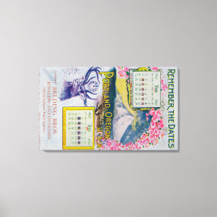 Toile Belding Bros. Publicité des bijoutiers