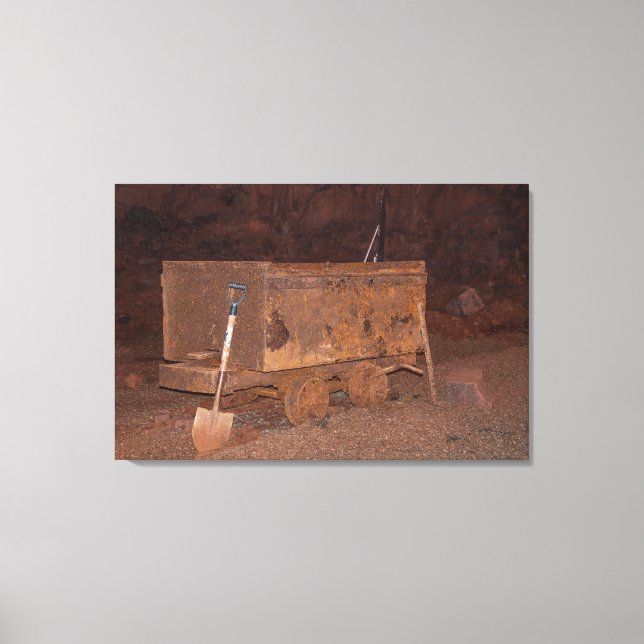 TOILE BELL ISLAND IRON ORE MIN CANVAS PRINT (Recto)