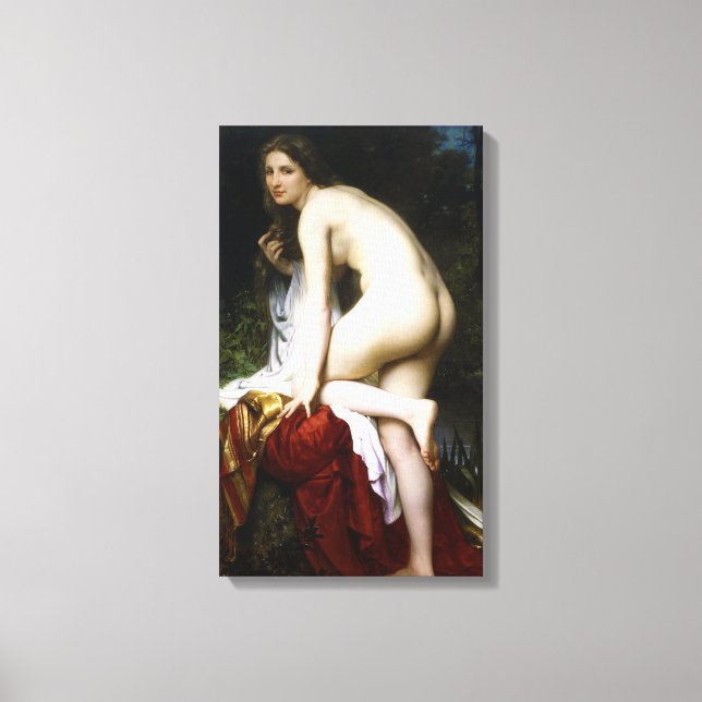 Toile Belle Bête Femelle (par Bouguereau) (Recto)