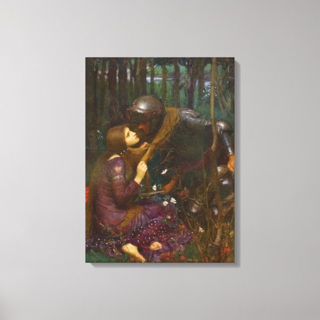 Toile Belle Dame Sans Pitié (Recto)