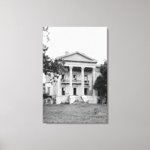 Toile Belle Grove Plantation Louisiane Imprimer